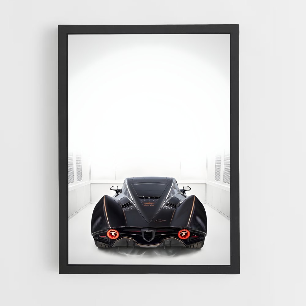 Poster Supercar Pagan – affiche Hispano Suiza (vue 2)